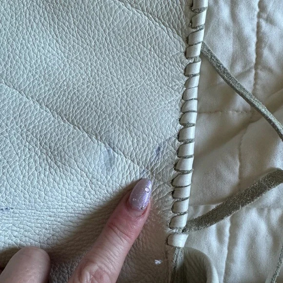 Jennifer Haley Bags Genuine Leather Boho Fringe  Bag in Cream, Brown, and Tan - Picture 11 of 11